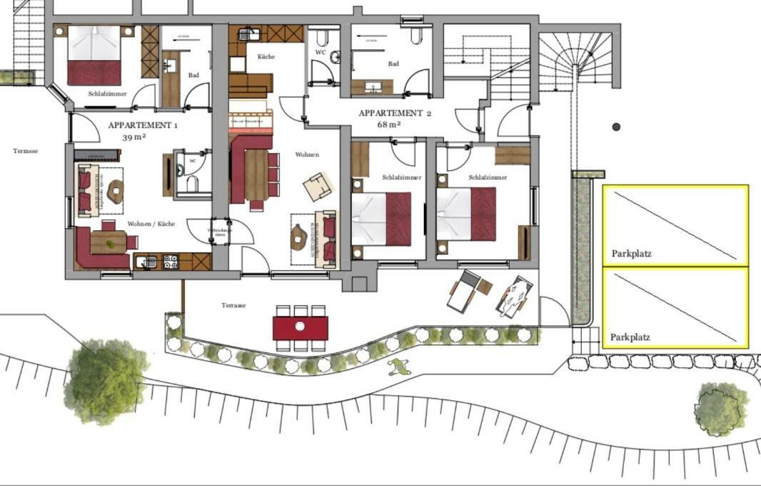 Appartements Rosengarten Зелль Екстер'єр фото